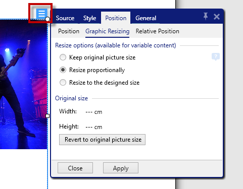 Print variable pictures – NiceLabel Help Center