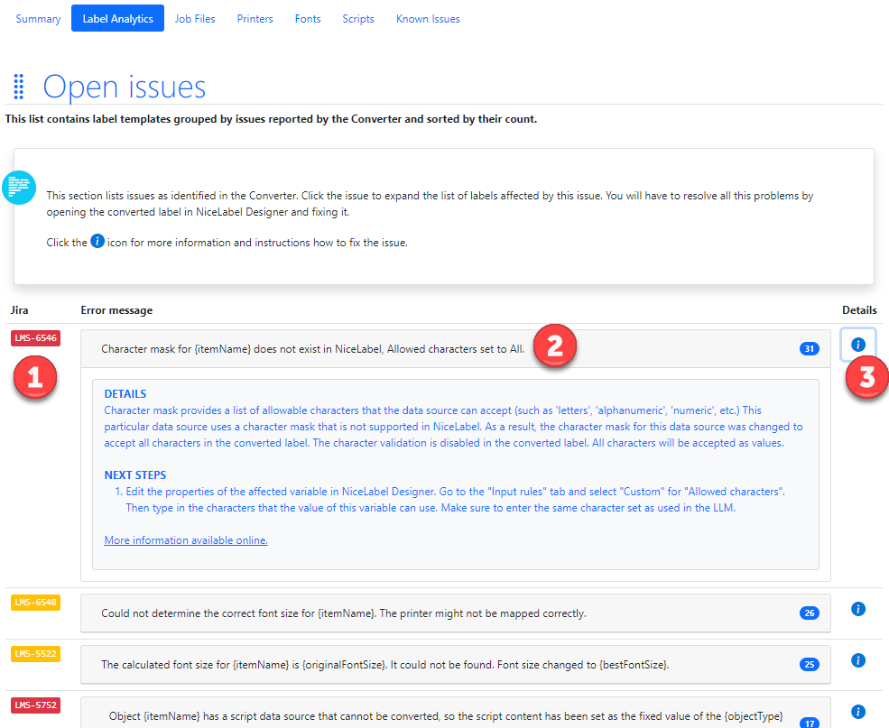 report-OpenIssues.png